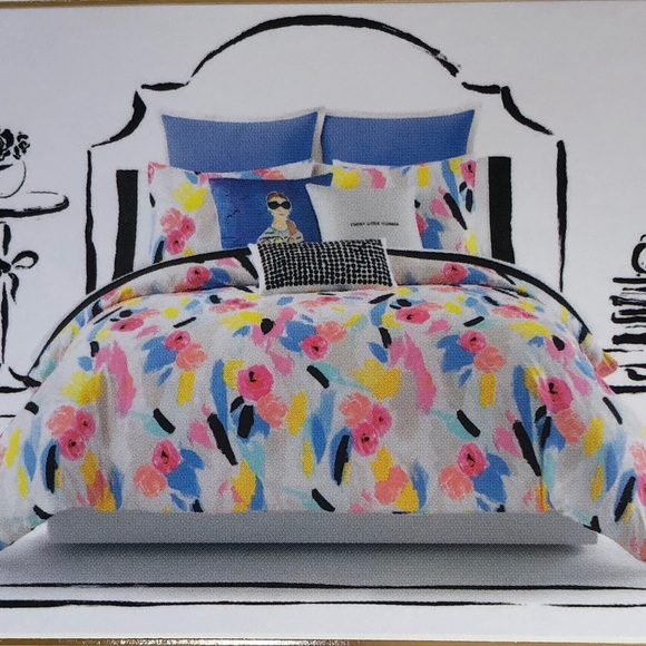 kate spade Other - 🍒 Last Chance 🍒 Kate Spade Duvet Cover & Shams